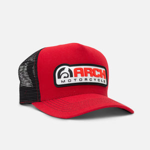 ARCH Motorcycle Red Legacy Snapback