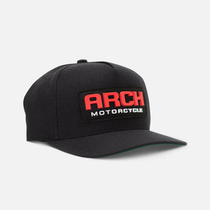 ARCH Motorcycle Classic Black Snapback